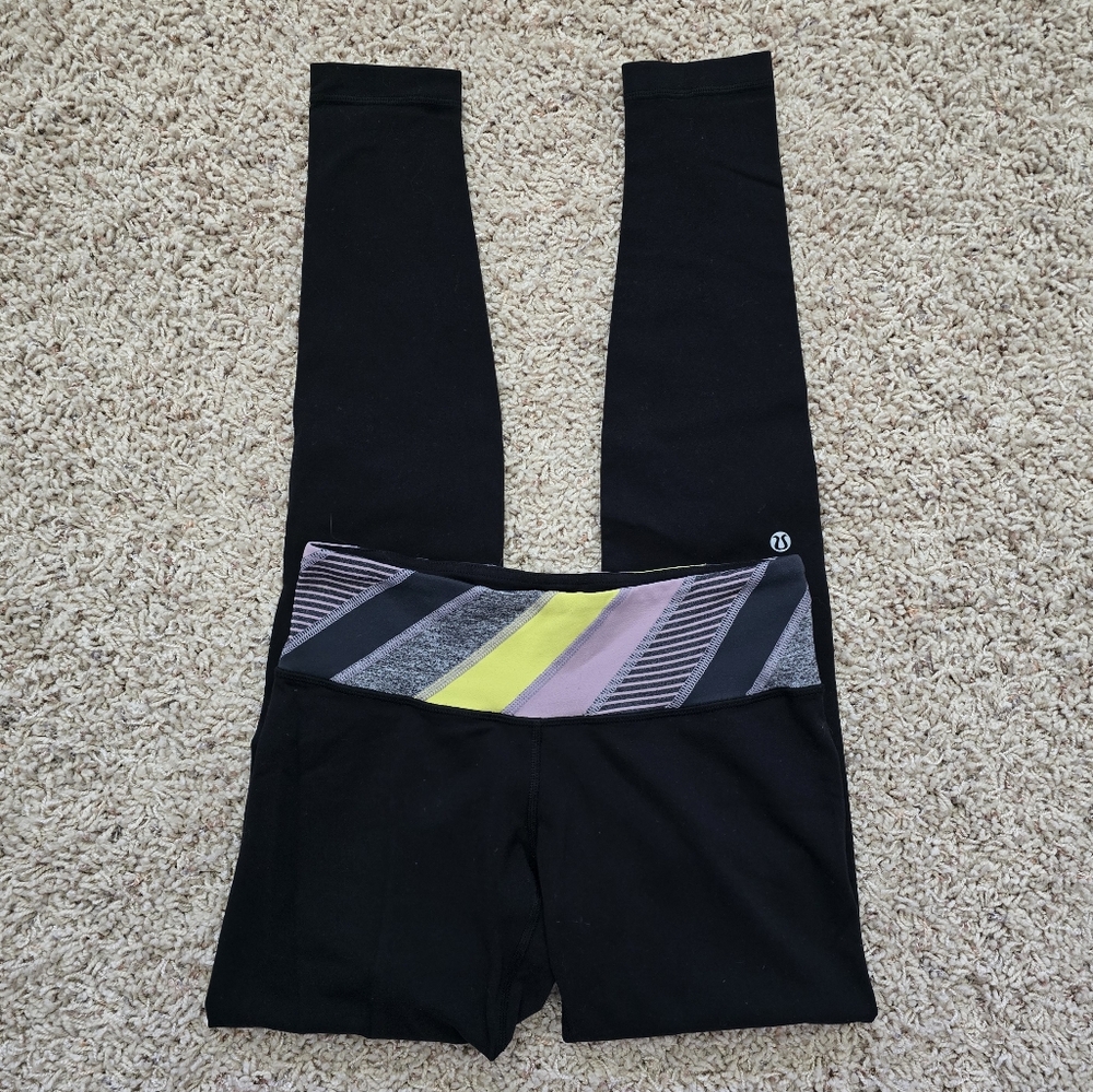 Women's Lululemon Wunder Under Pant *Full-On Luon Leggings - Size 6